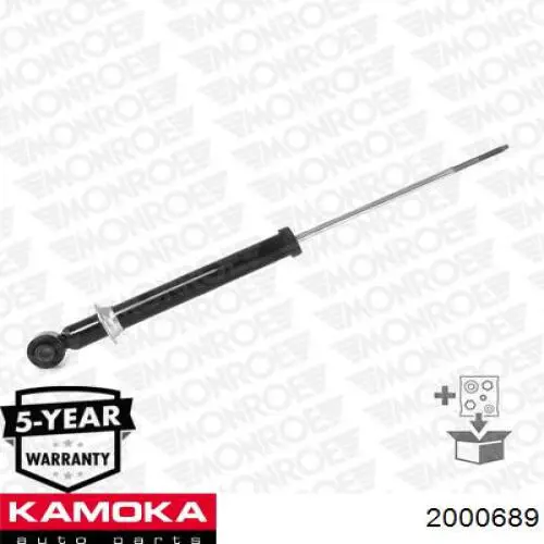 2000689 Kamoka amortiguador trasero