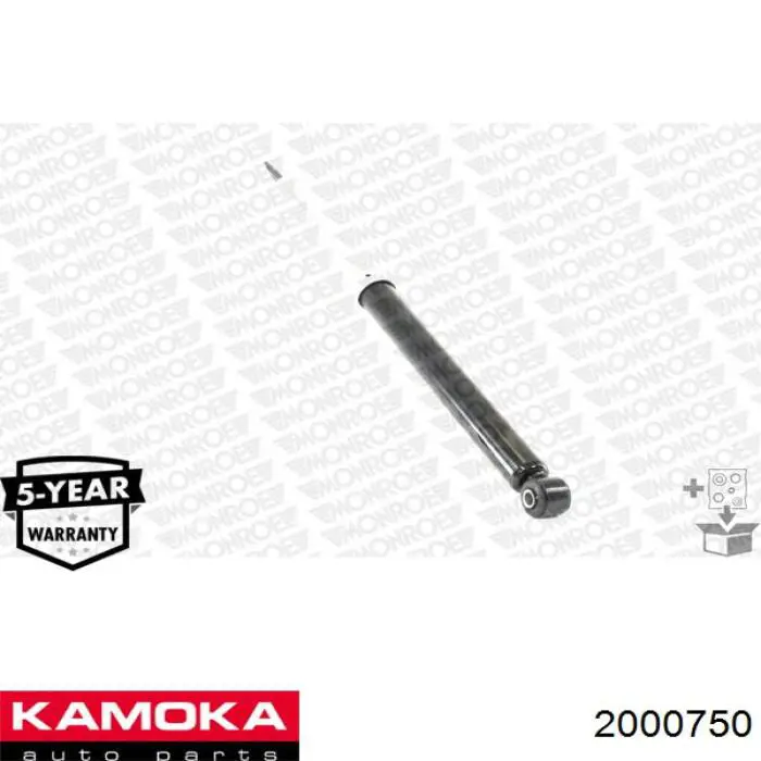 2000750 Kamoka amortiguador trasero