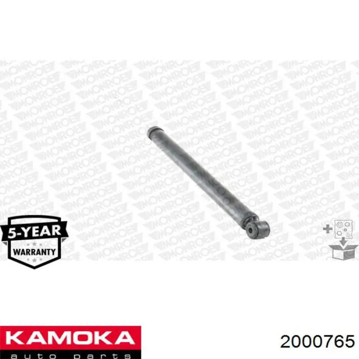 2000765 Kamoka amortiguador trasero