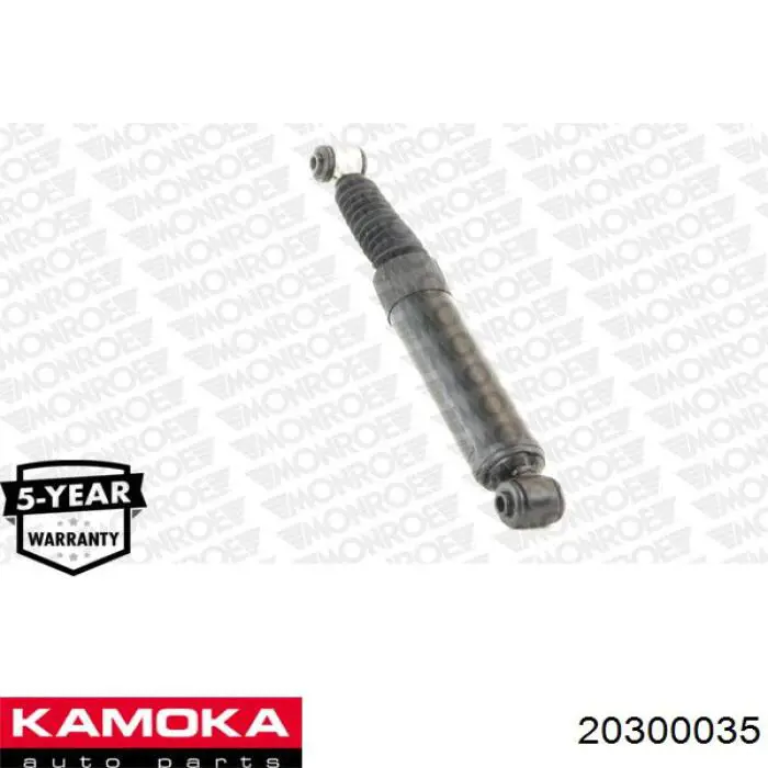 20300035 Kamoka amortiguador trasero