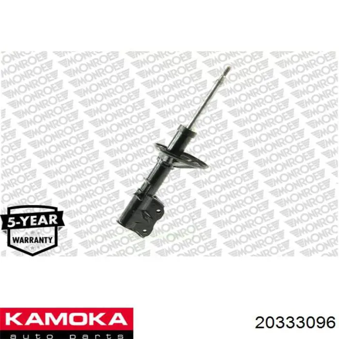 20333096 Kamoka amortiguador delantero izquierdo