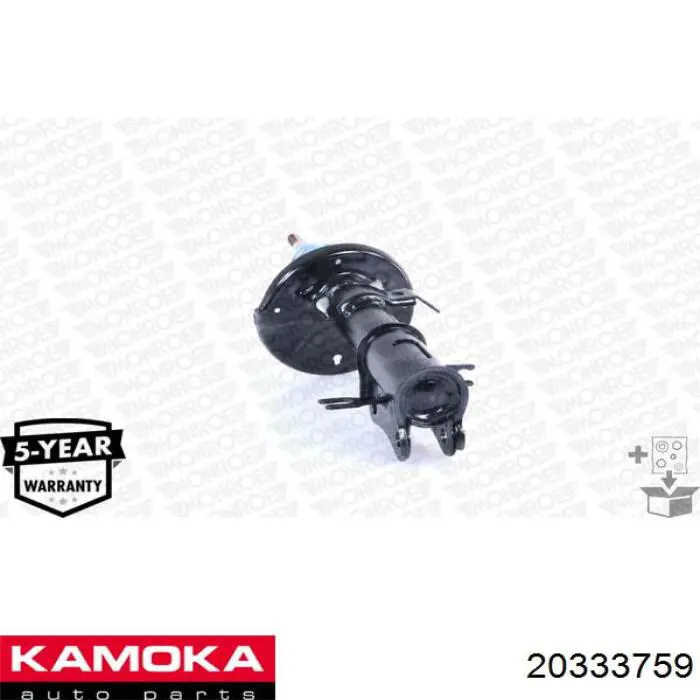 20333759 Kamoka amortiguador delantero derecho