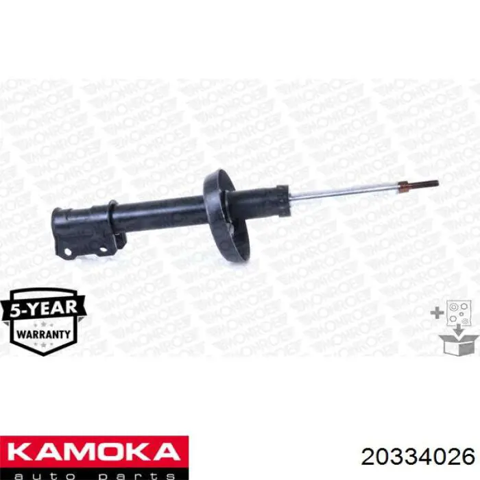 20334026 Kamoka amortiguador delantero izquierdo