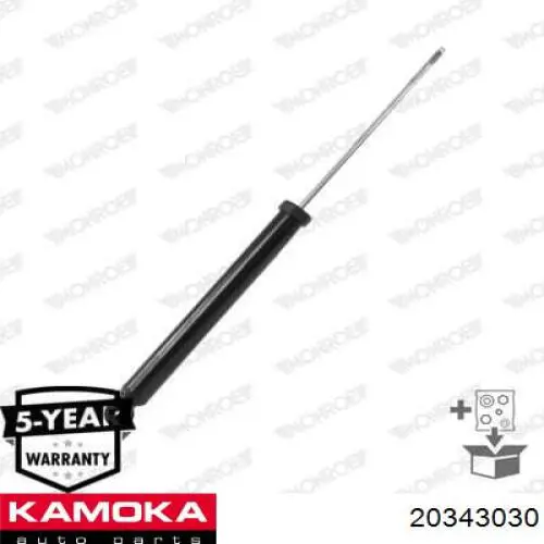 20343030 Kamoka amortiguador trasero