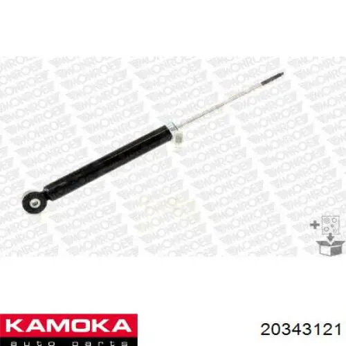 20343121 Kamoka amortiguador trasero