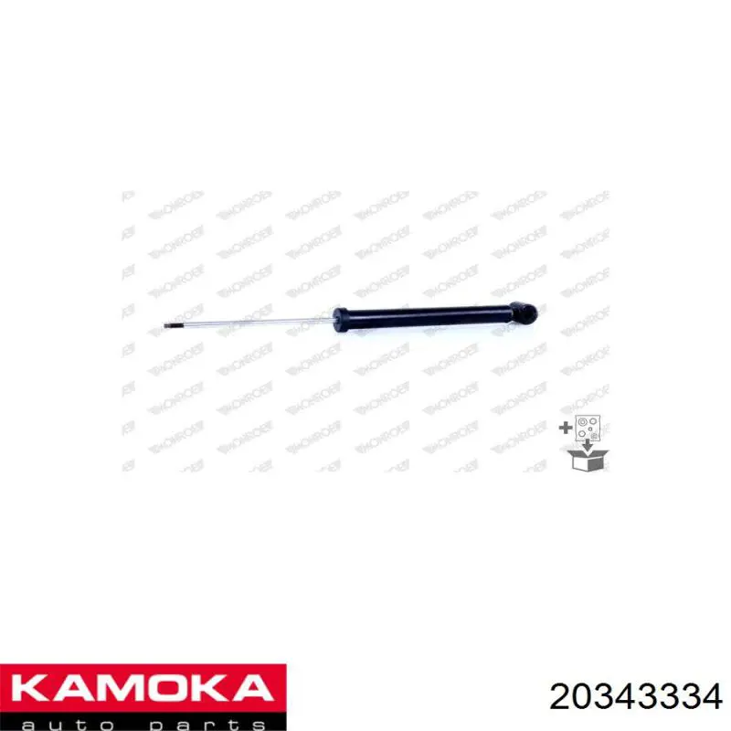 20343334 Kamoka amortiguador trasero