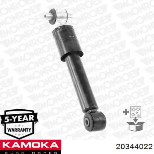 20344022 Kamoka amortiguador trasero