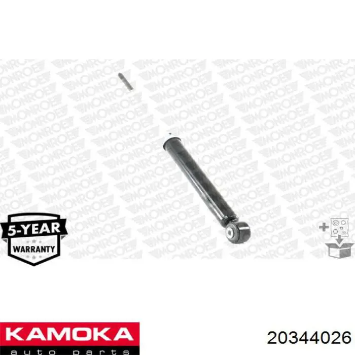 20344026 Kamoka amortiguador trasero