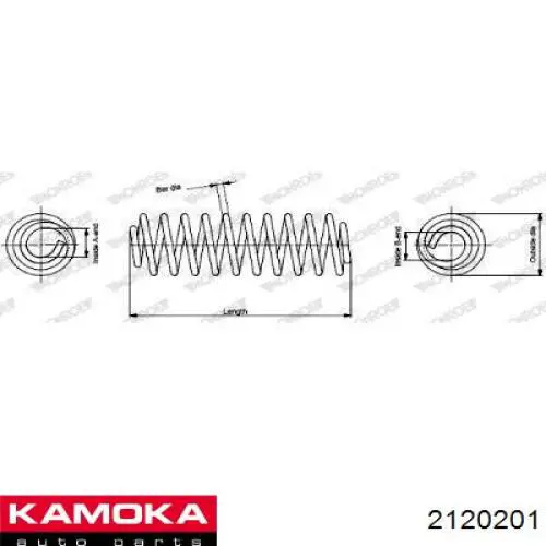 2120201 Kamoka Muelle trasero