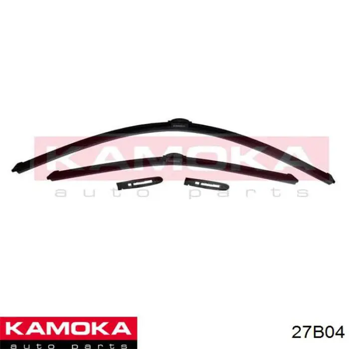 Comprar 27B04 Kamoka Juego de escobillas de luna delantera, 2 piezas
