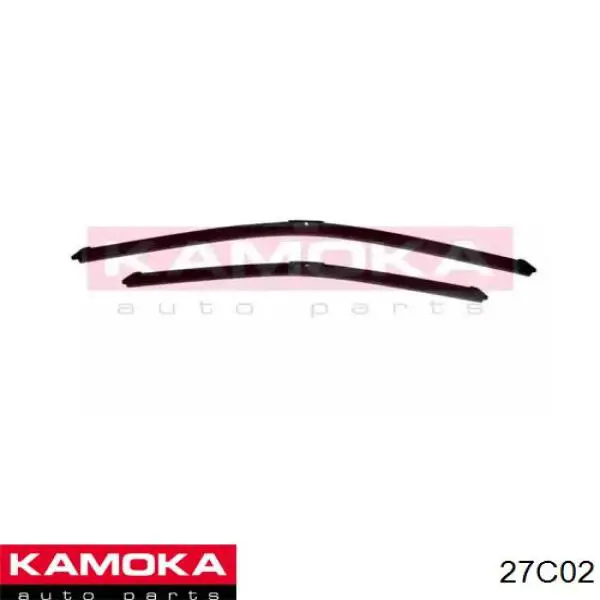 Comprar 27C02 Kamoka Juego de escobillas de luna delantera, 2 piezas