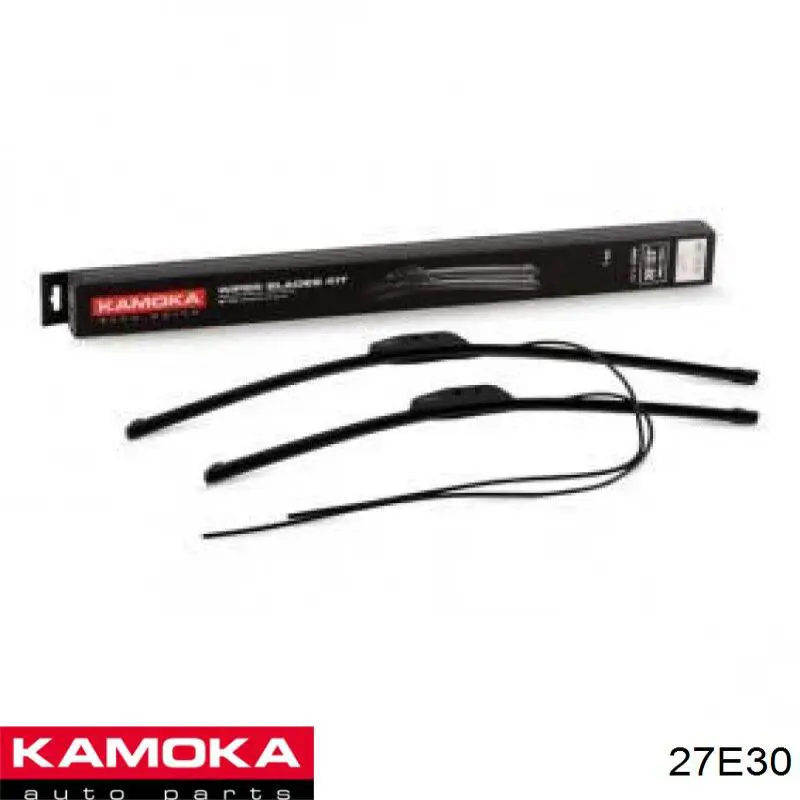Comprar 27E30 Kamoka Juego de escobillas de luna delantera, 2 piezas