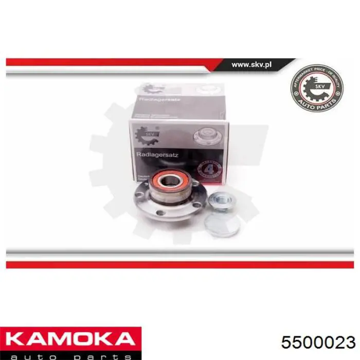 5500023 Kamoka Buje de rueda trasero