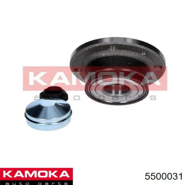 5500031 Kamoka cubo de rueda trasero