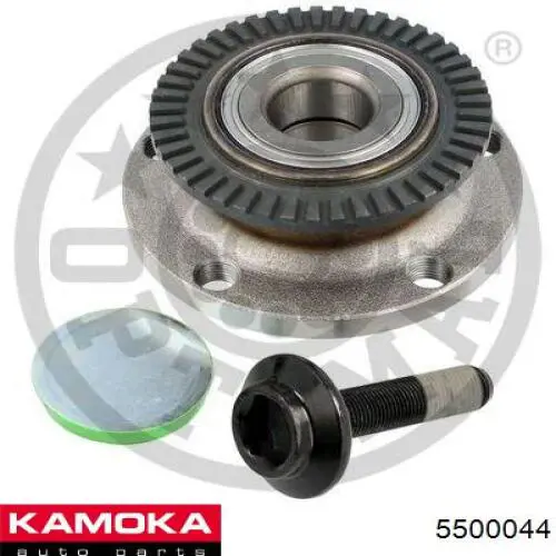 5500044 Kamoka cubo de rueda trasero