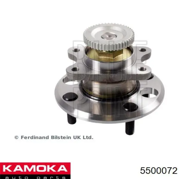 5500072 Kamoka cubo de rueda trasero