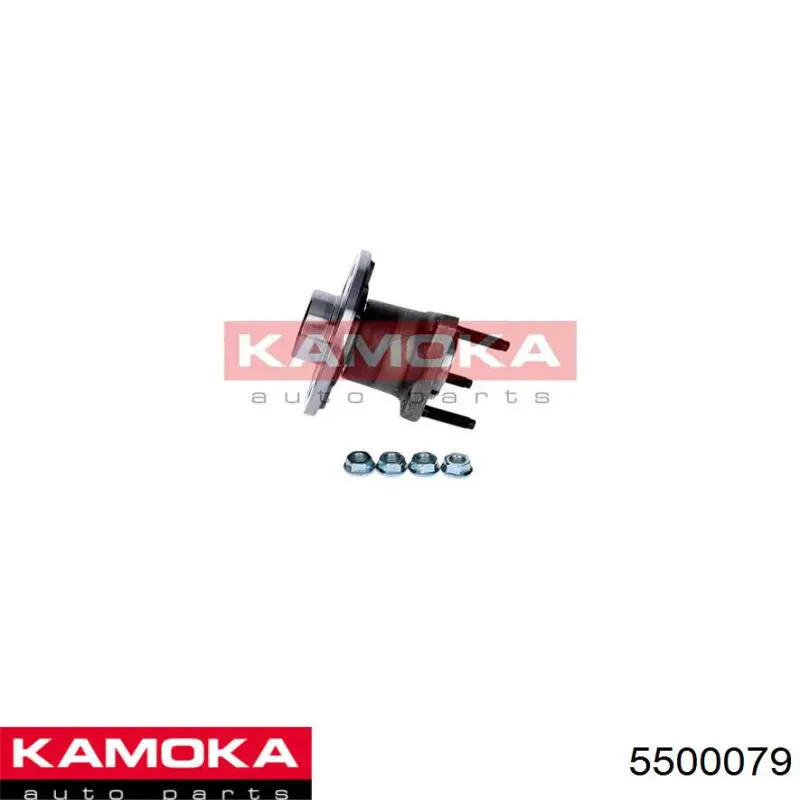 5500079 Kamoka cubo de rueda trasero