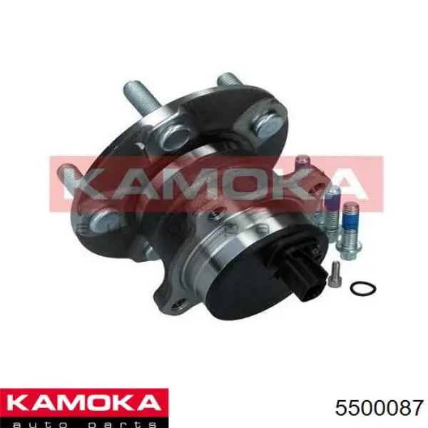 5500087 Kamoka cubo de rueda trasero