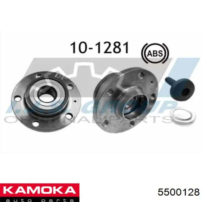 Comprar 5500128 Kamoka Cubo de rueda, Eje trasero
