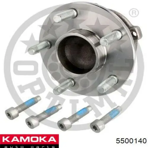 5500140 Kamoka Buje de rueda trasero