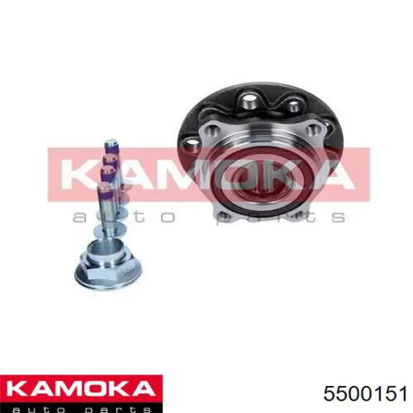 5500151 Kamoka cubo de rueda delantero