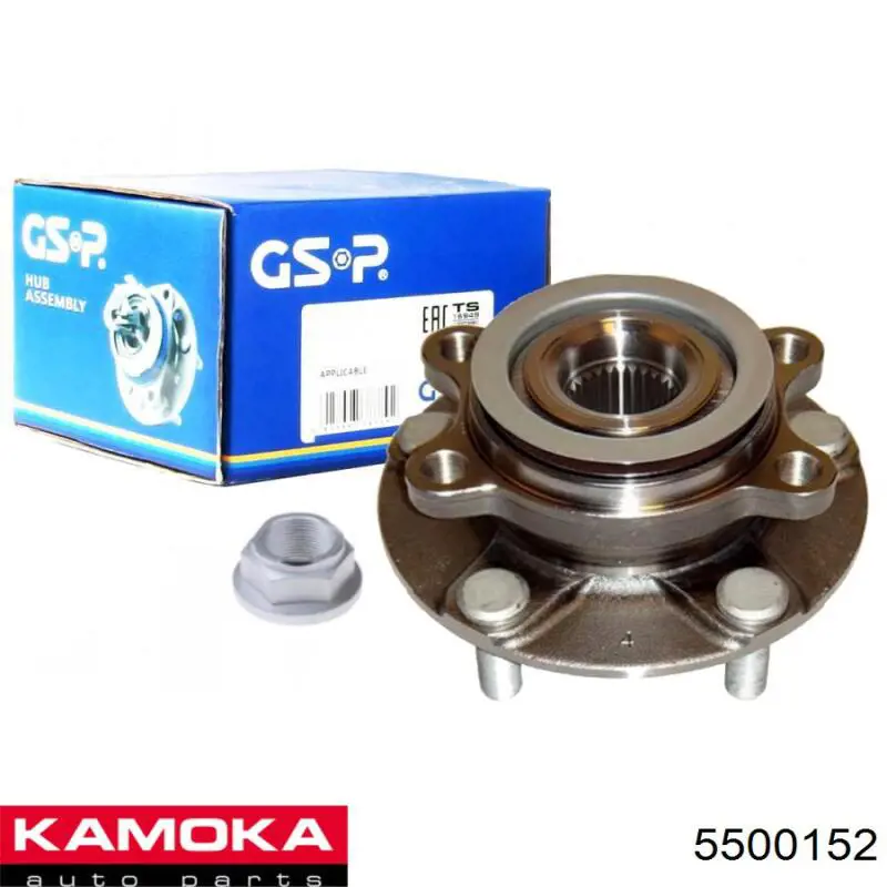 Buje de rueda Kamoka 5500152