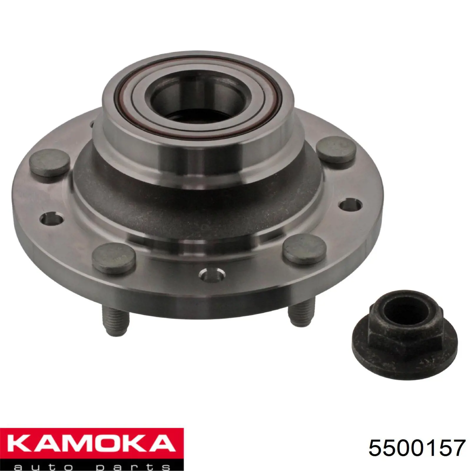 5500157 Kamoka cubo de rueda trasero