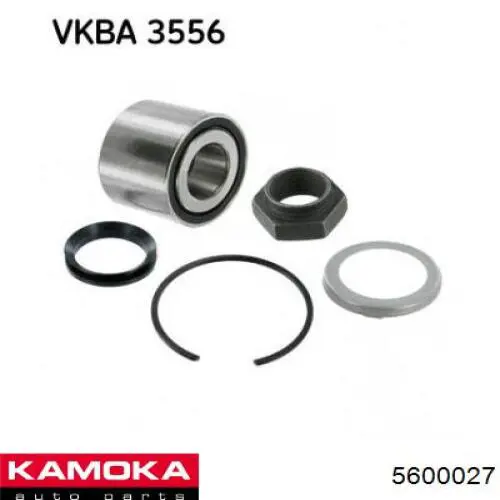 Cojinete de cubo Kamoka 5600027