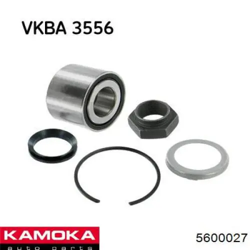 5600027 Kamoka Rodamiento de rueda trasera