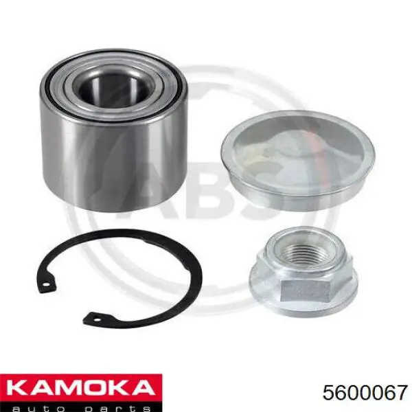 5600067 Kamoka cojinete de rueda trasero