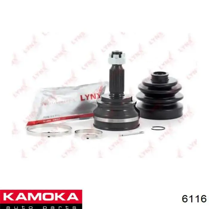 Junta homocinética exterior delantera Kamoka 6116