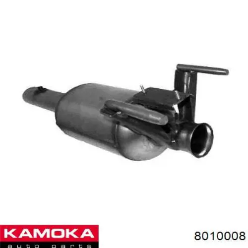 8010008 Kamoka filtro hollín/partículas, sistema escape