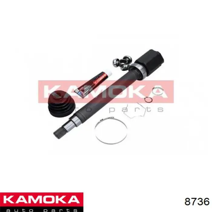 8736 Kamoka Junta homocinética interna delantera derecha