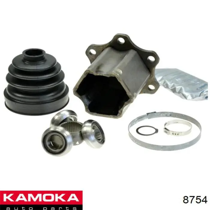 Juego de articulación, árbol de transmisión, interior delantera Kamoka 8754