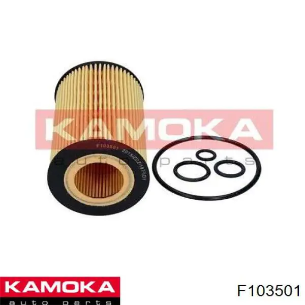 F103501 Kamoka filtro de aceite