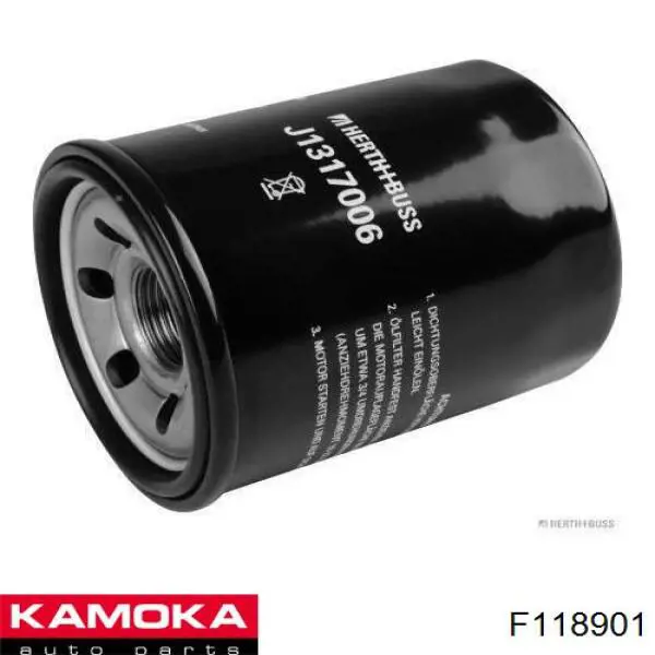 F118901 Kamoka filtro de aceite