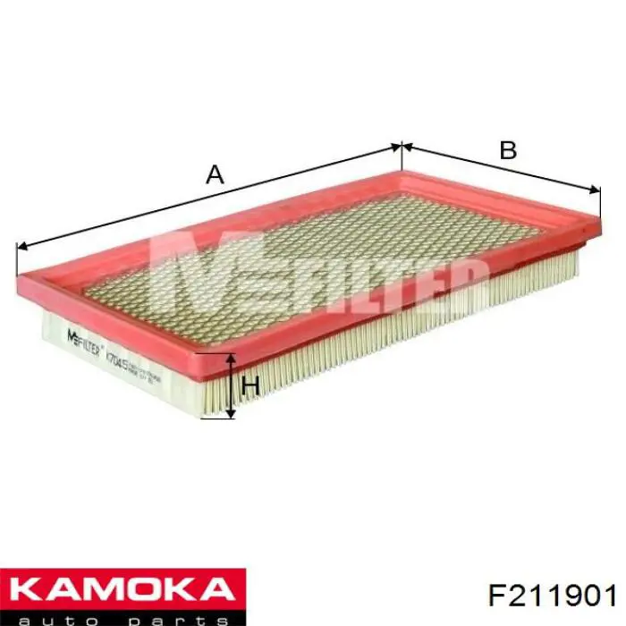 F211901 Kamoka filtro de aire