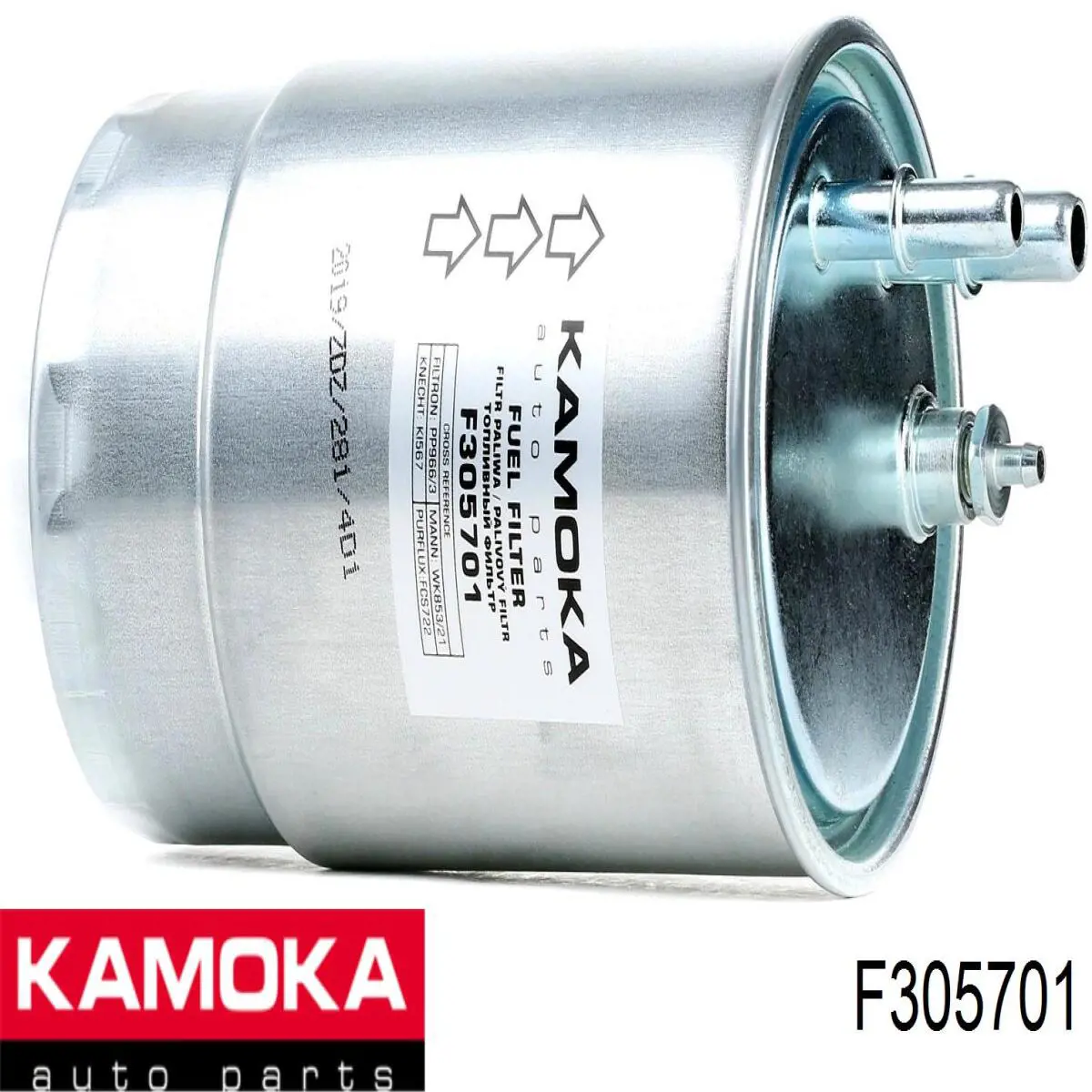 F305701 Kamoka filtro combustible