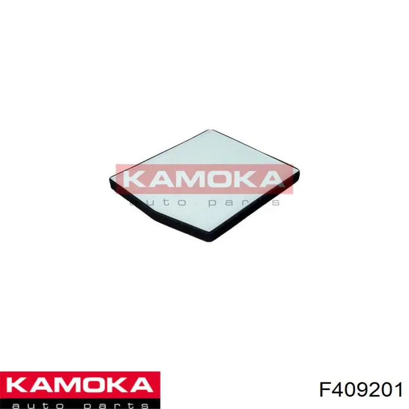 F409201 Kamoka filtro habitáculo