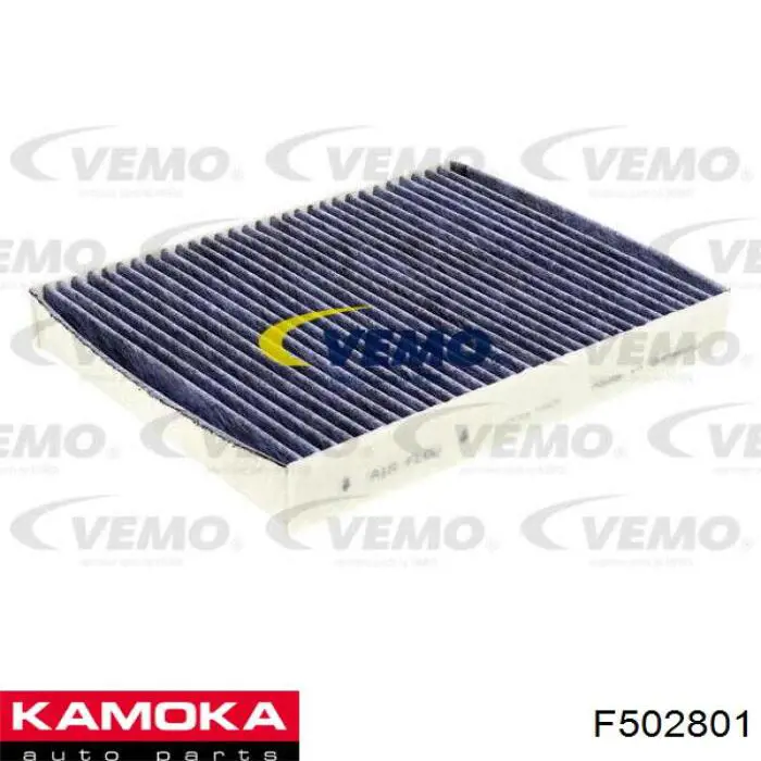 F502801 Kamoka filtro habitáculo