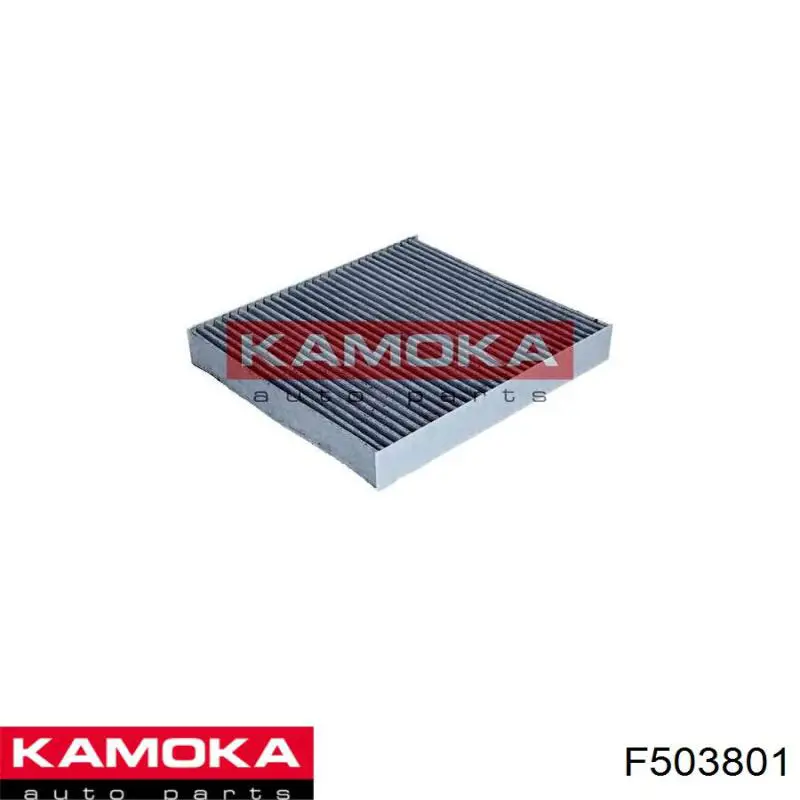 F503801 Kamoka filtro habitáculo