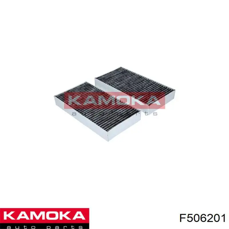 F506201 Kamoka filtro habitáculo