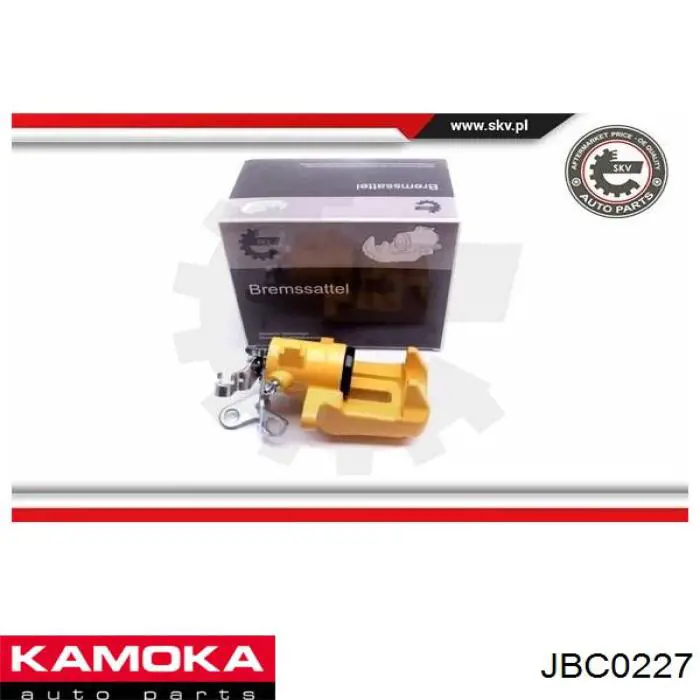 JBC0227 Kamoka Pinza de freno trasera izquierda
