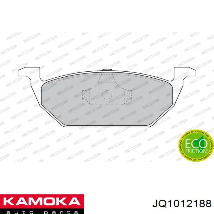 Pastillas de freno delanteras Seat Ibiza 5 KJ1, KJG