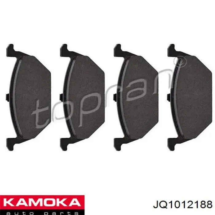 Pastillas de freno delanteras Seat Ibiza 5 KJ1, KJG
