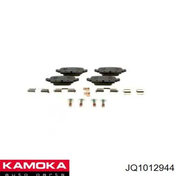 BPD1226 Jurid/Bendix Pastillas freno traseras