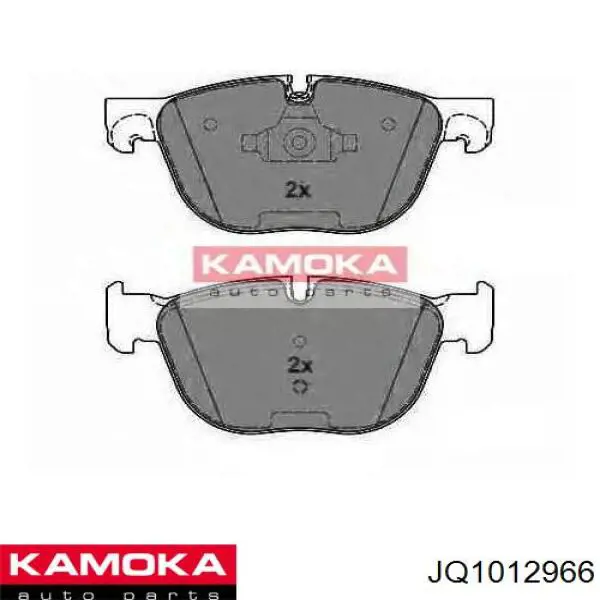 JQ1012966 Kamoka pastillas de freno traseras