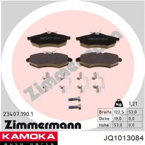 Pastillas de freno traseras Renault Espace 4 JK0