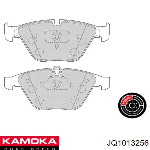 JQ1013256 Kamoka pastillas de freno delanteras