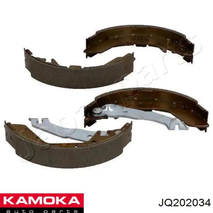 JQ202034 Kamoka zapatas de frenos de tambor traseras